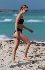 SARAH SNYDER in Bikini on the Beach in Miami 03/26/2017