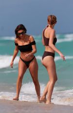 SARAH SNYDER in Bikini on the Beach in Miami 03/26/2017