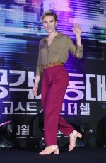 SCARLETT JOHANSSON at Ghost in the Shell Photocall in Seoul 03/17/2017