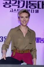 SCARLETT JOHANSSON at Ghost in the Shell Photocall in Seoul 03/17/2017