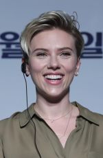 SCARLETT JOHANSSON at Ghost in the Shell Photocall in Seoul 03/17/2017