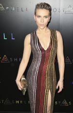SCARLETT JOHANSSON at Ghost in the Shell Premiere in New York 03/29/2017