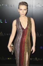 SCARLETT JOHANSSON at Ghost in the Shell Premiere in New York 03/29/2017