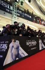 SCARLETT JOHANSSON at Ghost in the Shell Premiere in Seoul 03/17/2017