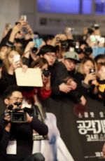 SCARLETT JOHANSSON at Ghost in the Shell Premiere in Seoul 03/17/2017