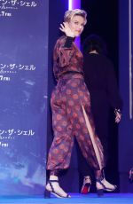 SCARLETT JOHANSSON at Ghost in the Shell Press Conference in Tokyo 03/16/2017