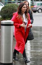 SCARLETT MOFFATT Arrives at Babybel Comic Relief Promotion in London 03/08/2017