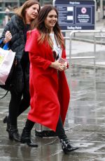 SCARLETT MOFFATT Arrives at Babybel Comic Relief Promotion in London 03/08/2017
