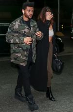 SELENA GOMEZ and The Weeknd at Airport in Sao Paulo 03/26/2017