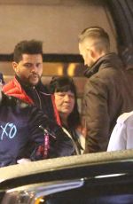 SELENA GOMEZ and The Weeknd Night Out in Toronto 03/18/2017