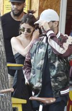 SELENA GOMEZ and The Weeknd Out and About in Buenos Aires 03/28/2017