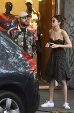 SELENA GOMEZ and The Weeknd Out and About in Buenos Aires 03/28/2017
