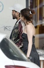 SELENA GOMEZ and The Weeknd Out and About in Buenos Aires 03/28/2017
