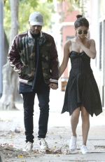 SELENA GOMEZ and The Weeknd Out and About in Buenos Aires 03/28/2017