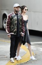 SELENA GOMEZ and The Weeknd Out and About in Buenos Aires 03/28/2017