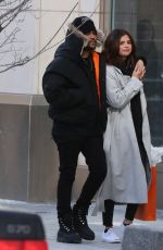SELENA GOMEZ and The Weeknd Out at Bloor Street in Toronto 03/16/2017