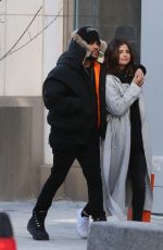 SELENA GOMEZ and The Weeknd Out at Bloor Street in Toronto 03/16/2017
