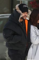 SELENA GOMEZ and The Weeknd Out at Bloor Street in Toronto 03/16/2017
