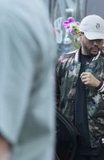 SELENA GOMEZ and The Weeknd Out in Buenos Aires 03/28/2017