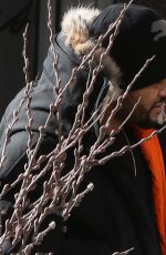 SELENA GOMEZ and The Weeknd Out Shopping in Toronto 03/16/2017