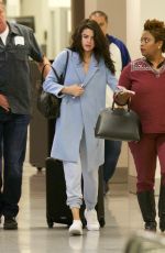 SELENA GOMEZ Arrives at Airport in Atlanta 03/01/2017