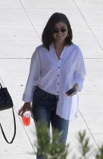 SELENA GOMEZ in Jeans Out for Lunch in Los Angeles 03/08/2017