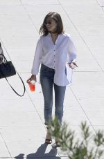 SELENA GOMEZ in Jeans Out for Lunch in Los Angeles 03/08/2017