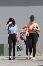 SELENA GOMEZ in Leggings Heading to Pilates Class in Los Angeles 03/14/2017