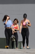 SELENA GOMEZ in Leggings Heading to Pilates Class in Los Angeles 03/14/2017