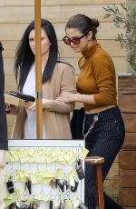 SELENA GOMEZ Out for Lunch at Soho House in Malibu 03/22/2017