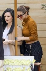 SELENA GOMEZ Out for Lunch at Soho House in Malibu 03/22/2017