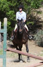 SELMA BLAIR at Horse Riding in Calabasas 03/02/2017