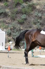 SELMA BLAIR at Horse Riding in Calabasas 03/02/2017