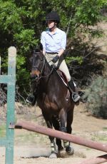 SELMA BLAIR at Horse Riding in Calabasas 03/02/2017