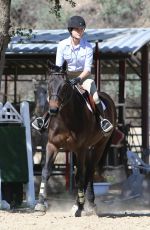 SELMA BLAIR at Horse Riding in Calabasas 03/02/2017