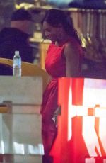 SERENA WILLIAMS on set of Ocean