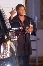 SERENA WILLIAMS on set of Ocean