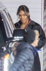 SERENA WILLIAMS on set of Ocean