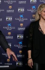 SHAKIRA at a Charity Event at Camp Nou in Barcelona 03/28/2017