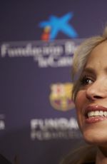 SHAKIRA at a Charity Event at Camp Nou in Barcelona 03/28/2017