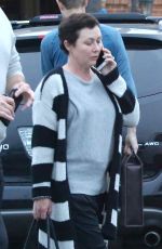 SHANNEN DOHERTY Leaves Ollo Restaurant in Malibu 03/19/2017