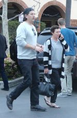 SHANNEN DOHERTY Leaves Ollo Restaurant in Malibu 03/19/2017