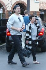 SHANNEN DOHERTY Leaves Ollo Restaurant in Malibu 03/19/2017