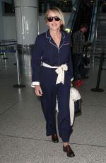 SHARON STONE at Los Angeles International Airport 03/22/2017