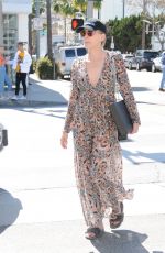 SHARON STONE Out Shopping in Beverly Hills 03/23/2017