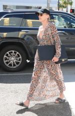 SHARON STONE Out Shopping in Beverly Hills 03/23/2017