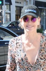 SHARON STONE Out Shopping in Beverly Hills 03/23/2017