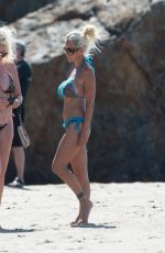 SHAUNA SAND in Bikini on the Beach in Malibu 03/29/2017