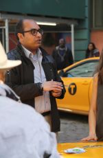 SHLOMIT MALKA on the Set of a Commercial in New York 03/29/2017