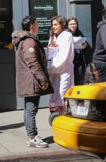 SHLOMIT MALKA on the Set of a Commercial in New York 03/29/2017
